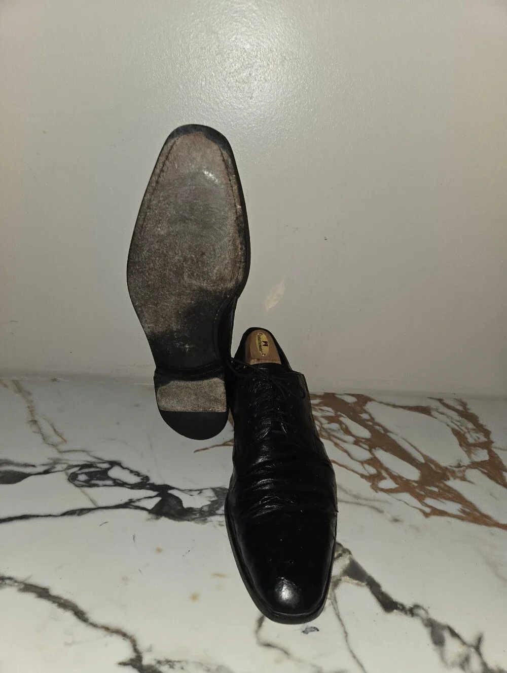 Corrente Pelle Line Ostrich Mens Shoes Size 10 1/2 US